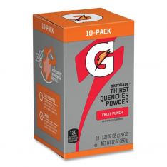GATORADE® 04702, GATORADE 16.9OZ POWDER STICK FRUIT PUNCH