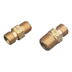 WESTERN ENTERPRISES 312-142, Regulator Outlet Bushing, 200 psi, Brass, B-Size, 3/8 in NPT, 1.3 in L,