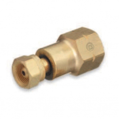 WESTERN ENTERPRISES 312-324, Brass Cylinder Adaptors, From CGA-200 MC Acetylene To CGA-510 POL Acety