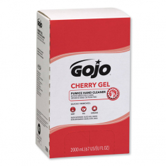 Gojo 315-7290-04, Cherry Gel Pumice Hand Cleaner, 2000 mL, Film Bag, Refill for PRO TDX Dispenser