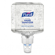 Purell 315-7763-02, Healthcare Advanced Hand Sanitizer Refill, 1200 mL, Citrus, Gel, for ES8 Dispens