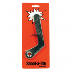 GC FULLER 322-710, Shurlite Spark Lighter, Shoot-a-lite Lighter, Flat-Pistol Shape