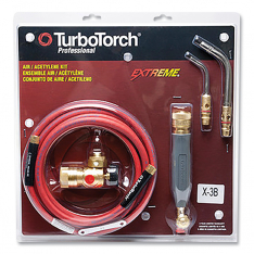 TURBOTORCH 341-0386-0335, Torch Kit Swirl, Extreme X-3B, Acetylene, Includes CGA 520 Regulator, Rear