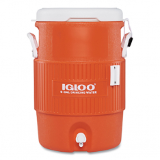 Igloo 385-42316, Seat Top Water Jug, 5 gal, Orange