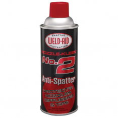 WELD-AID 388-007022, Nozzle-Kleen #2 Anti-Spatter, 16 oz Aerosol Can, Clear