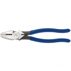Klein Tools 409-D213-9NE, Lineman's High-Leverage Plier, 9.33 in L, Plastic-Dipped Handle, Steel