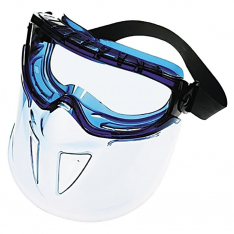 KLEENGUARD™ 18629, FULL FACE FACESHIELD BLUE FRAME ANTI FOG CLEAR L