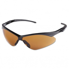 KLEENGUARD™ 19642, NEMESIS BLK FRM SAFETY GLASSES COPPER BLU SHIELD