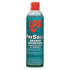 LPS 428-01420, PreSolve Orange Degreaser, 15 oz, Aerosol Can, Orange