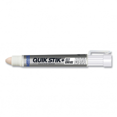 NISSEN BY MARKAL 434-28770, Quik Stik+ Oily Surface Mini Solid Paint Marker, 5/16 in dia Medium Bull