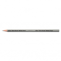 Markal 434-96101, Silver-Streak and Red-Riter Welders Pencil, #2 Lead Grade, 4-5/8 in L, Silver