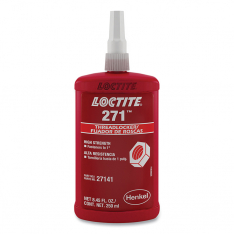Loctite 442-135380, 271 Threadlocker, High Strength, 10 ml, Red