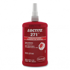Loctite 442-135381, 271 Threadlocker, High Strength, 50 ml, Red