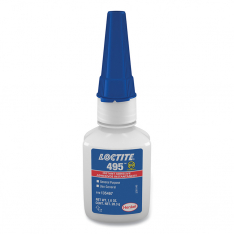 Loctite 442-135467, 495 Super Bonder Instant Adhesive, 1 oz, Bottle, Clear