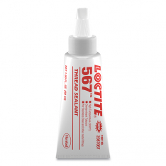 Loctite 442-2087069, 567 PST Thread Sealant, High Temperature, 250 mL Tube, White
