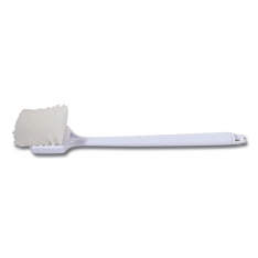 Magnolia Brush 455-73-N, Utility Brush, 20 in Block, 2 in Trim L, White Nylon