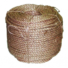 Anchor Brand 114X1253S, Manila Rope, 3 Strands, 1-1/4 in x 125 ft, 103-1-1/4X125-3S