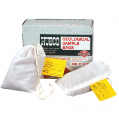 HUBCO 485-5X7, Geological Sample Bag and Parts Bag, 5 in W x 7 in L