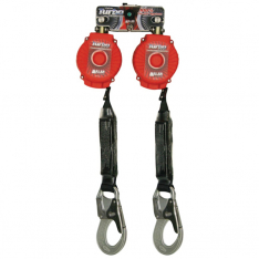 HONEYWELL MILLER 493-MFLB-12-Z7-6FT, TWIN TURBO D-RING CONNECTOR W/2 MFLB 6 FT