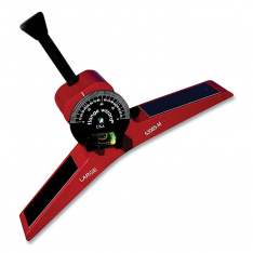 Flange Wizard 496-53085-M, Magnetic Centering Head with Vial, 12 in and Larger Pipe Capacity, Large