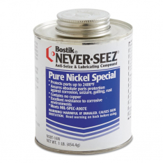 NEVER-SEEZ 535-30801135, Pure Nickel Special Compound, 1 lb Brush Top Can