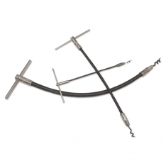 C.S. OSBORNE 565-1203, Flexible Packing Hook Set, Size 1/Size 2/Size 3