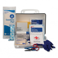 FIRST AID ONLY 6084, NO. 25 CONTRACTORS KITWEATHERPROOF PLASTIC