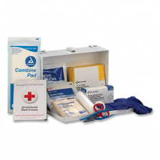FIRST AID ONLY 6086, 25 PERSON STEEL CONTRACTOR'S FIRST AID KIT