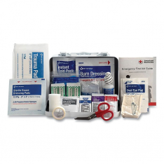 FIRST AID ONLY 91323, 10 PERSON ANSI 2021 CLASS A  METAL FIRST AID KIT