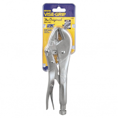 Irwin 586-10R-3, VISE-GRIP Straight Jaw Locking Plier, 10 in L, Opens to 1-5/8 in