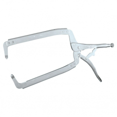 Irwin 586-18R, The Original Locking C-Clamp with Regular Tip, 18 in L, 8 in Max, 9-1/2 in Throat D