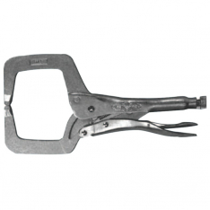 Irwin 586-6R, The Original Locking C-Clamp with Regular Tip, 6 in L, 2-1/8 in Max, 1-1/2 in Throat D