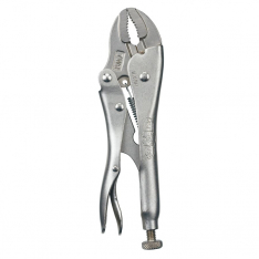 Irwin 586-7WR-3, VISE-GRIP The Original Curved Jaw Locking Plier with Wire Cutter, 7 in L, Opens to 