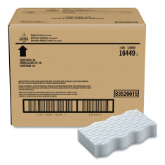 MR. CLEAN 608-16449, Magic Eraser Extra Durable, 4.6 in H x 2.4 in W, 0.7 in Thick, White