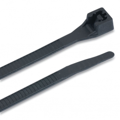 Gardner Bender 623-46-310UVB, Standard Cable Ties, 75 lb Tensile Strength, 11 in, Ultraviolet Black,