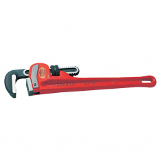 RIDGID 632-31015, Heavy-Duty Straight Pipe Wrench, Steel Jaw, 12 in