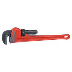 RIDGID 632-31025, Heavy-Duty Straight Pipe Wrench, Steel Jaw, 18 in