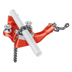 RIDGID 632-40210, Top Screw Bench Chain Vise, BC610A, 1/4 in to 6 in Pipe Cap