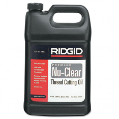 RIDGID 632-70835, Thread Cutting Oil, Nu-Clear, 1 gal