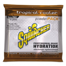 SQWINCHER 159016049, 2.5GAL TROPICAL COOLER POWDER CONC ORIGINAL