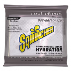 SQWINCHER 159016050, 2.5GAL COOL CITRUS POWDER CONC ORIGINAL