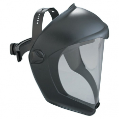 HONEYWELL UVEX S8510, BIONIC BLACK MATTE FACESHIELD CLEAR PC LENS