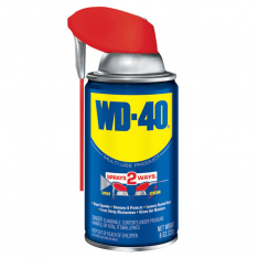 WD-40 780-490026, Multi-Purpose Lubricant, 8 oz, Aerosol Can with Smart Straw