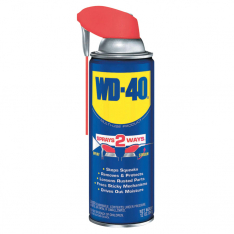 WD-40 780-490057, Multi-Purpose Lubricant, 12 oz, Aerosol Can with Smart Straw