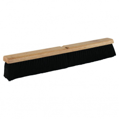 Weiler 804-42008, Tampico Medium Sweep Brush, 24 in Hardwood Block, 3 in Trim L