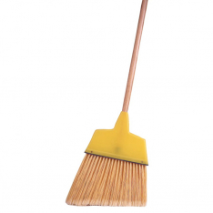 Weiler 804-44305, Angle Brooms, 6 in to 7-1/2 in Trim L, Flagged Plastic Fill