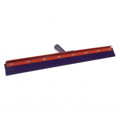 Weiler 804-45507, Floor Squeegee, 24 in, Straight, Black Rubber, Frame Only
