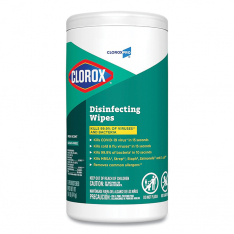 Clorox 863-15949, Disinfectant Wipes, 75 Count, Canister, Fresh Scent