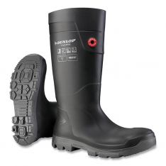 DUNLOP PROTECTIVE FOOTWEAR LJ2JK01-03, DUNLOP PUROFORT FIELDPROFULL SFTY CHARCOAL/GREY