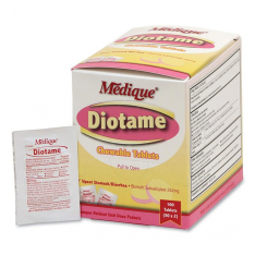 MEDIQUE 22033, MED DIOTAME CHEW TABS  50/BX
